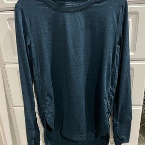 Athleta Uptempo Teal Blue Long Sleeve, Medium